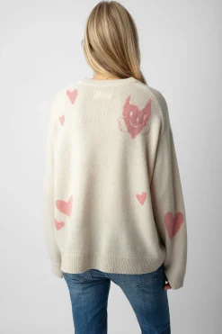 Pulls Et Gilets^Zadig & Voltaire Pull En Cachemire Markus Heart