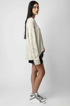 Pulls Et Gilets^Zadig & Voltaire Pull En Cachemire Markus A Strass