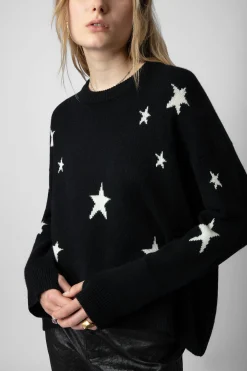 Pulls Et Gilets^Zadig & Voltaire Pull Etoiles En Cachemire Markus