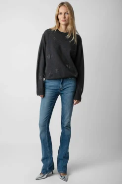 Pulls Et Gilets^Zadig & Voltaire Pull Pravis En Cachemire A Strass