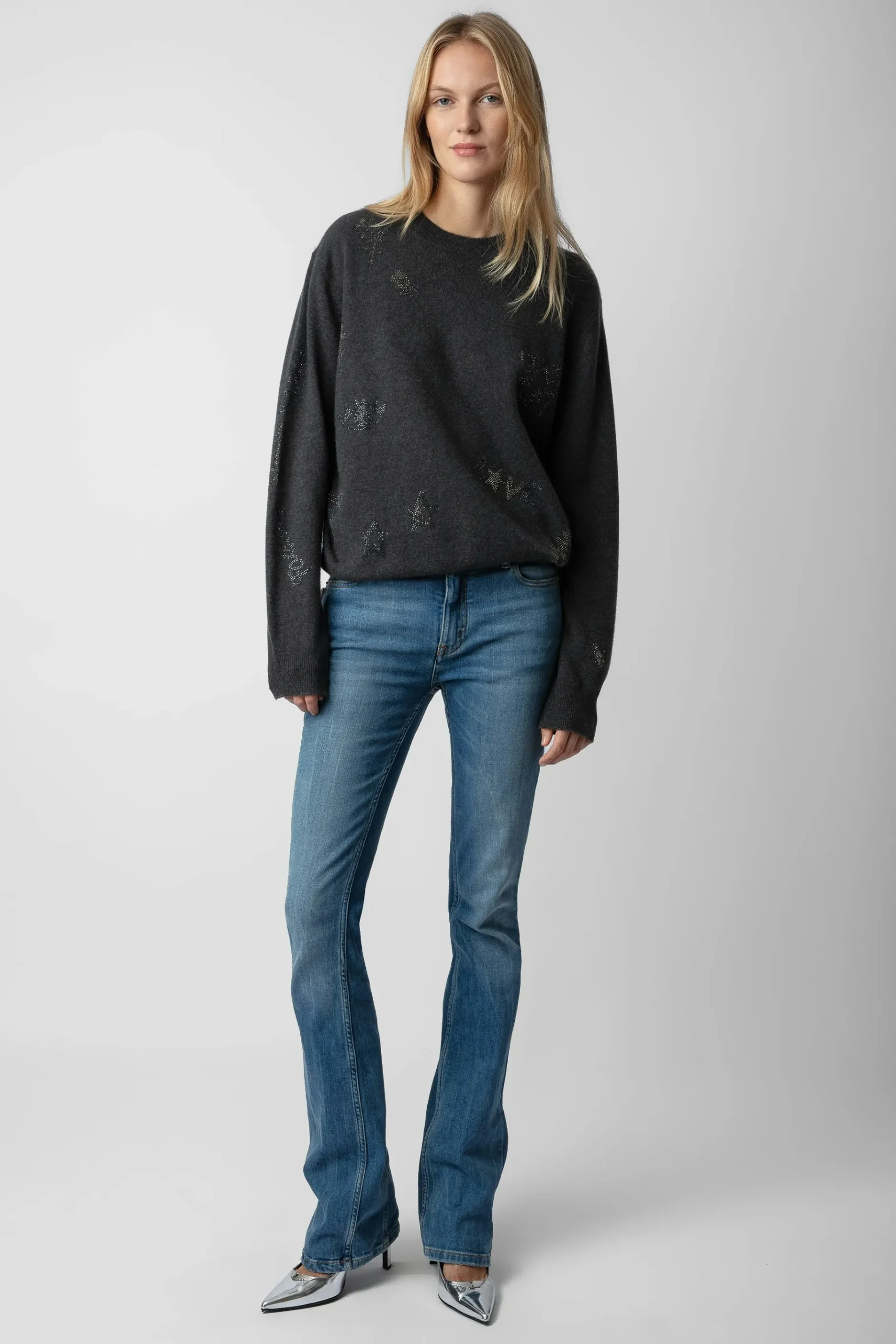 Pulls Et Gilets^Zadig & Voltaire Pull Pravis En Cachemire A Strass
