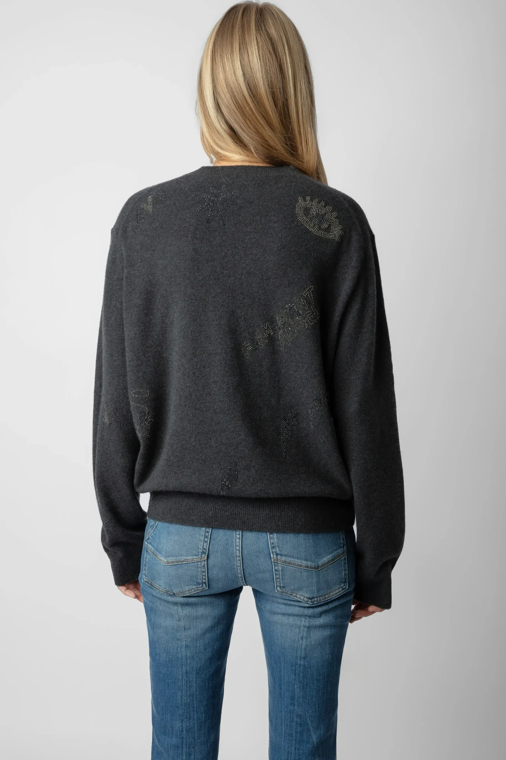 Pulls Et Gilets^Zadig & Voltaire Pull Pravis En Cachemire A Strass