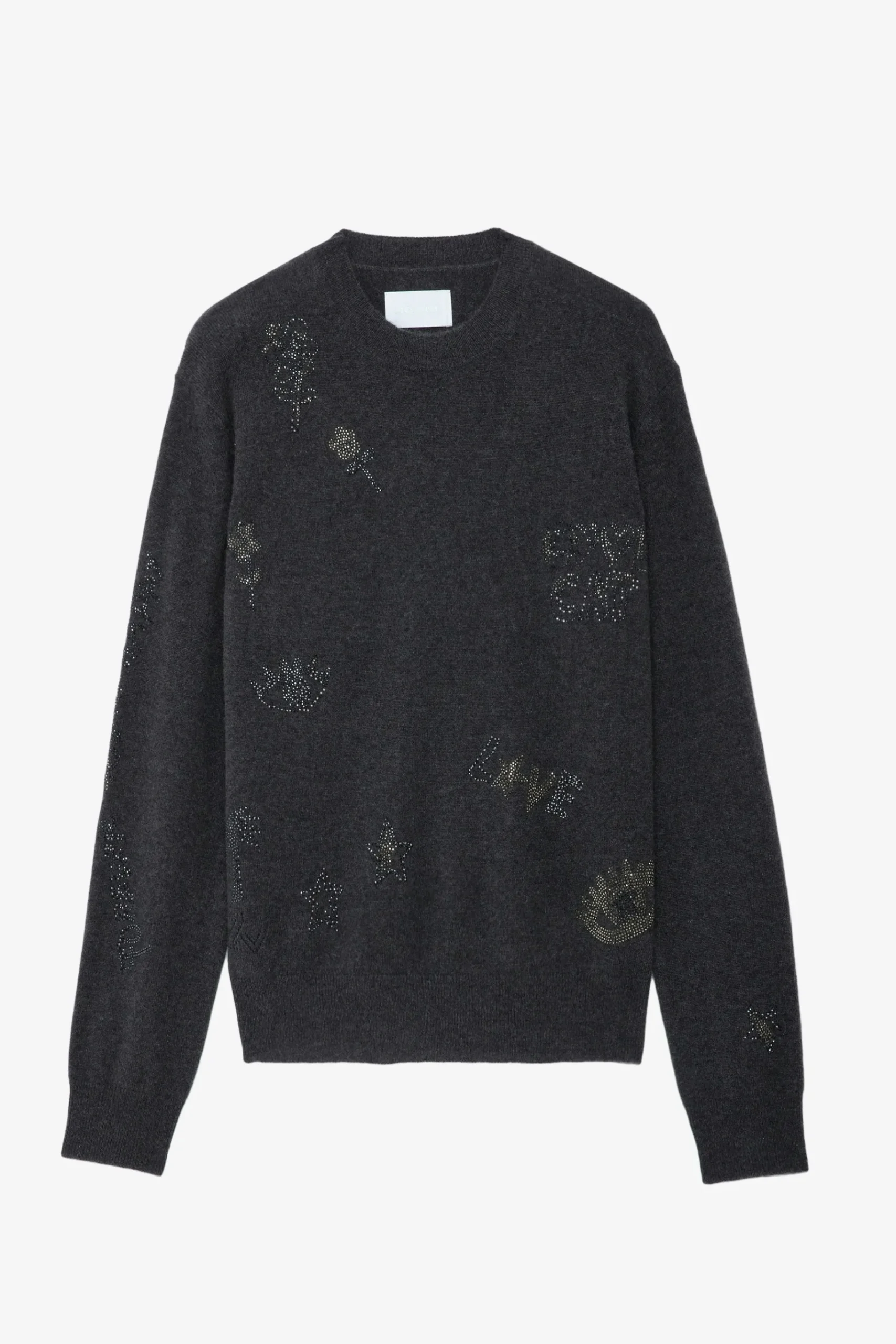 Pulls Et Gilets^Zadig & Voltaire Pull Pravis En Cachemire A Strass