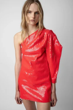 Robes Et Jupes^Zadig & Voltaire Robe A Paillettes Roely