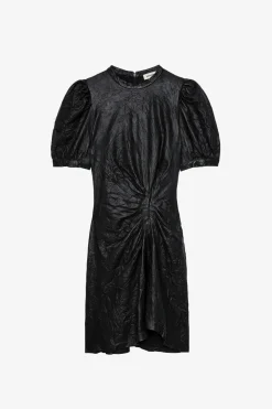 Robes Et Jupes^Zadig & Voltaire Robe En Cuir Froisse Rixe