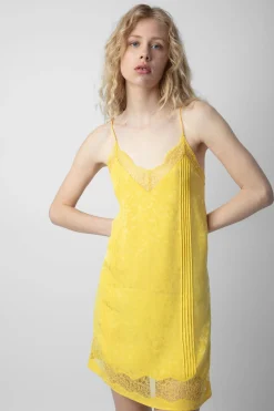 Robes Et Jupes^Zadig & Voltaire Robe En Jacquard De Soie Cristal