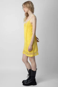 Robes Et Jupes^Zadig & Voltaire Robe En Jacquard De Soie Cristal