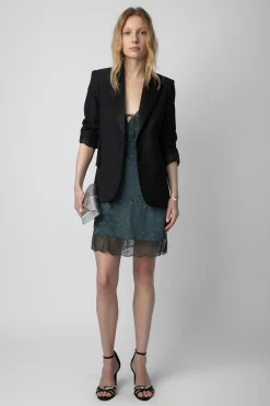 Robes Et Jupes^Zadig & Voltaire Robe En Jacquard De Soie Calissa