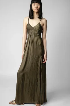 Robes Et Jupes^Zadig & Voltaire Robe En Satin De Rayonne