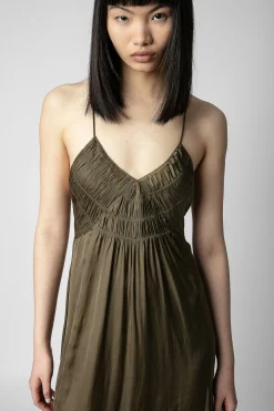 Robes Et Jupes^Zadig & Voltaire Robe En Satin De Rayonne