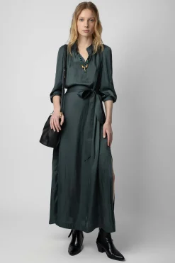 Robes Et Jupes^Zadig & Voltaire Robe En Satin Ritchil