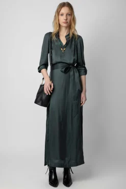 Robes Et Jupes^Zadig & Voltaire Robe En Satin Ritchil