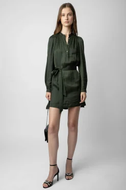 Robes Et Jupes^Zadig & Voltaire Robe En Satin Ritchin