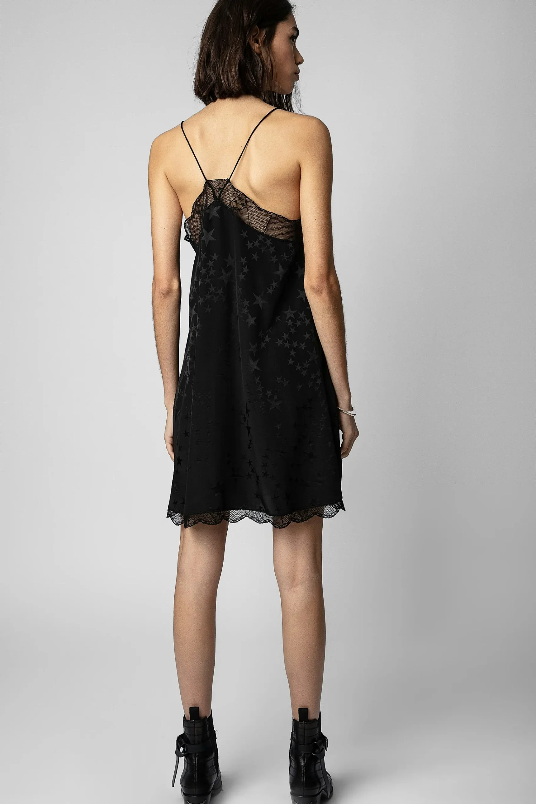 Robes Et Jupes^Zadig & Voltaire Robe En Soie Etoiles Ristyz