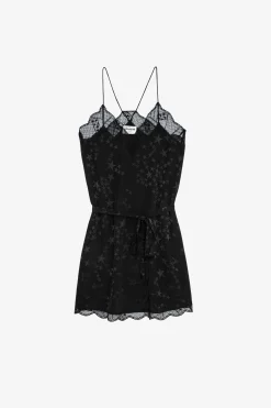 Robes Et Jupes^Zadig & Voltaire Robe En Soie Etoiles Ristyz