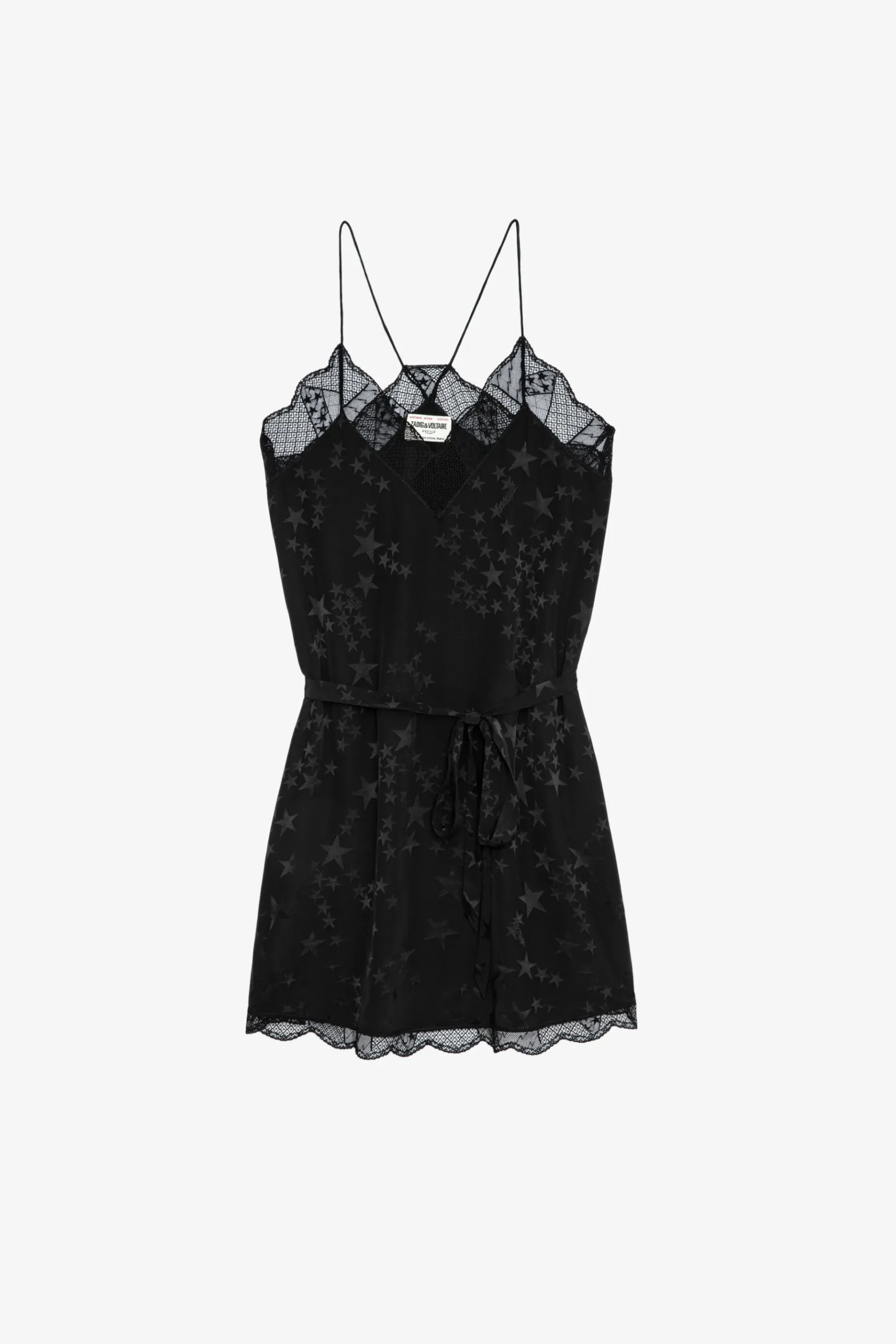 Robes Et Jupes^Zadig & Voltaire Robe En Soie Etoiles Ristyz