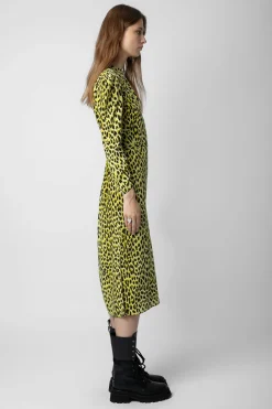 Robes Et Jupes^Zadig & Voltaire Robe En Soie Leopard Racyl