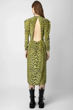 Robes Et Jupes^Zadig & Voltaire Robe En Soie Leopard Racyl