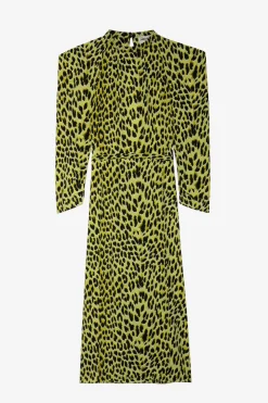 Robes Et Jupes^Zadig & Voltaire Robe En Soie Leopard Racyl