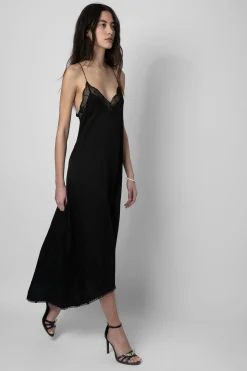 Robes Et Jupes^Zadig & Voltaire Robe En Soie Risty Jac Zv