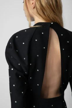 Robes Et Jupes^Zadig & Voltaire Robe Racia A Strass