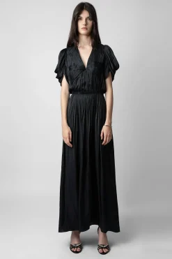 Robes Et Jupes^Zadig & Voltaire Robe Reina En Satin