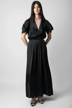 Robes Et Jupes^Zadig & Voltaire Robe Reina En Satin