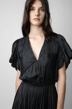 Robes Et Jupes^Zadig & Voltaire Robe Reina En Satin