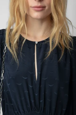 Robes Et Jupes^Zadig & Voltaire Robe Rhodri En Jacquard De Soie