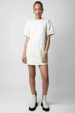 Robes Et Jupes^Zadig & Voltaire Robe Riddy En Cuir Froisse