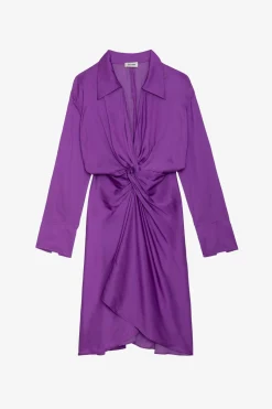 Robes Et Jupes^Zadig & Voltaire Robe Rozo En Satin