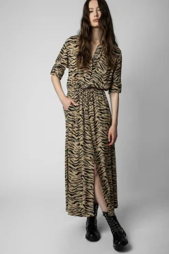 Robes Et Jupes^Zadig & Voltaire Robe Tigre Radiale