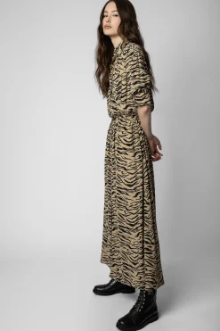 Robes Et Jupes^Zadig & Voltaire Robe Tigre Radiale