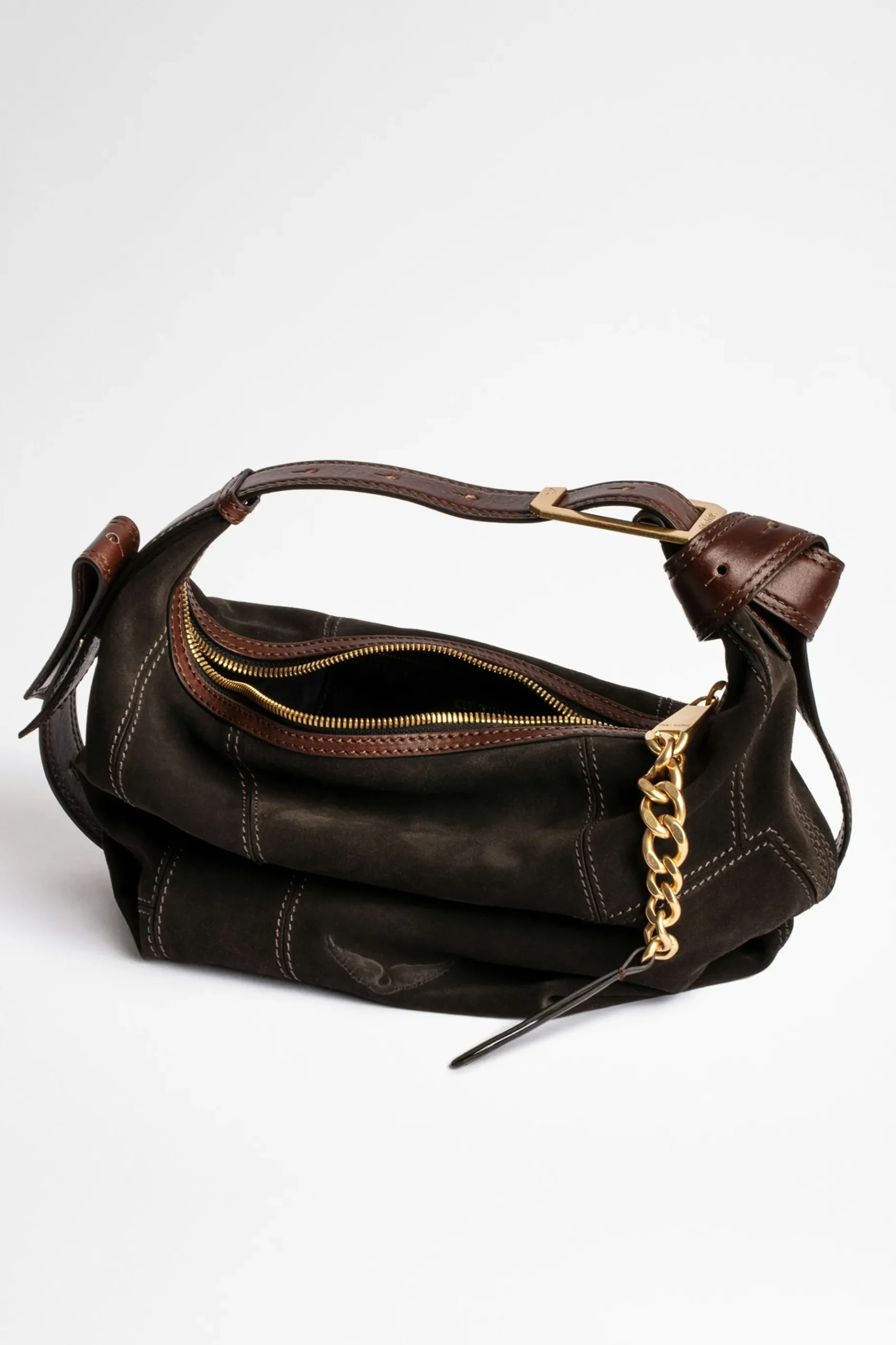 Sacs À Main^Zadig & Voltaire Sac Patchwork En Daim Le Cecilia