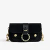 Mini-Sacs^Zadig & Voltaire Sac Portefeuille En Daim Kate