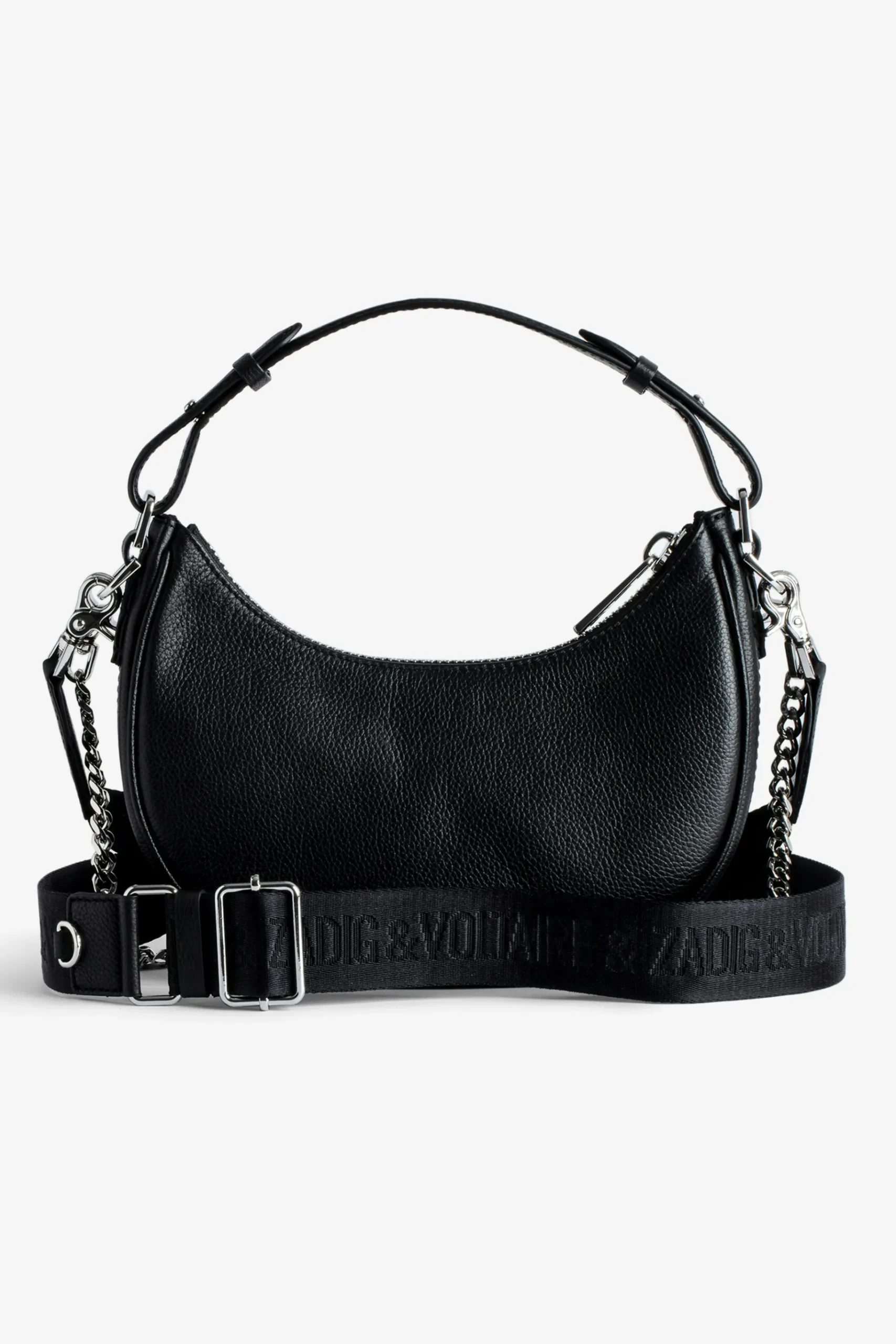 Sacs À Main^Zadig & Voltaire Sac Suisse A Pois Moonrock