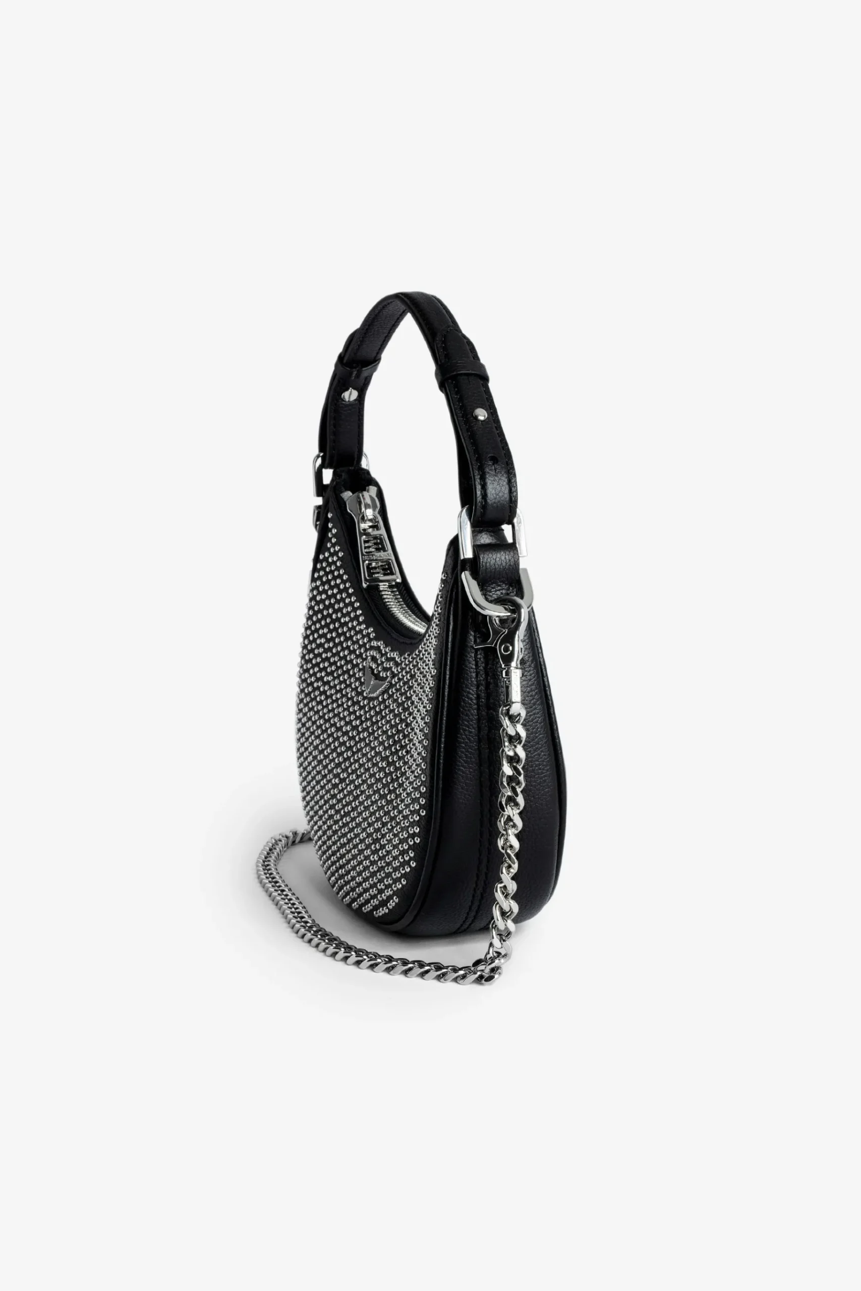 Sacs À Main^Zadig & Voltaire Sac Suisse A Pois Moonrock