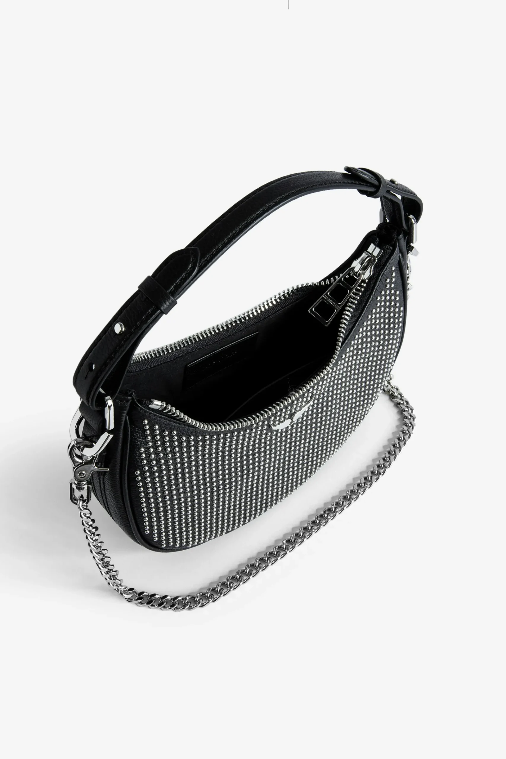 Sacs À Main^Zadig & Voltaire Sac Suisse A Pois Moonrock
