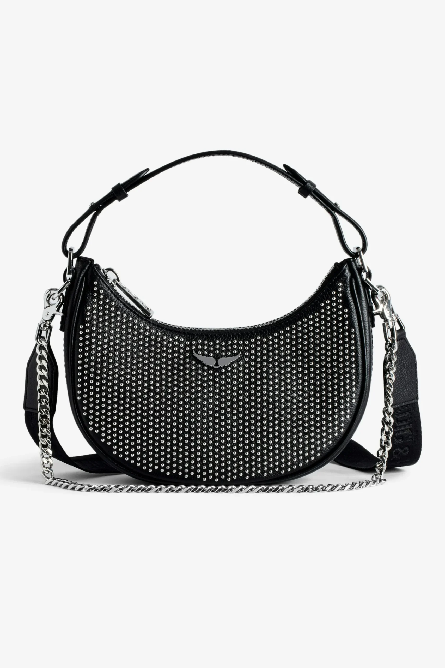 Sacs À Main^Zadig & Voltaire Sac Suisse A Pois Moonrock