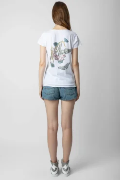 Pantalons Et Shorts^Zadig & Voltaire Short En Denim A Strass Sina