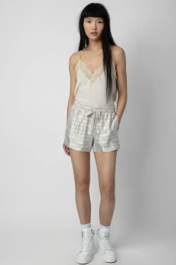 Pantalons Et Shorts^Zadig & Voltaire Short En Jacquard Ailes Paxi