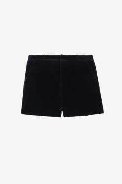 Costumes^Zadig & Voltaire Short En Velours Rose