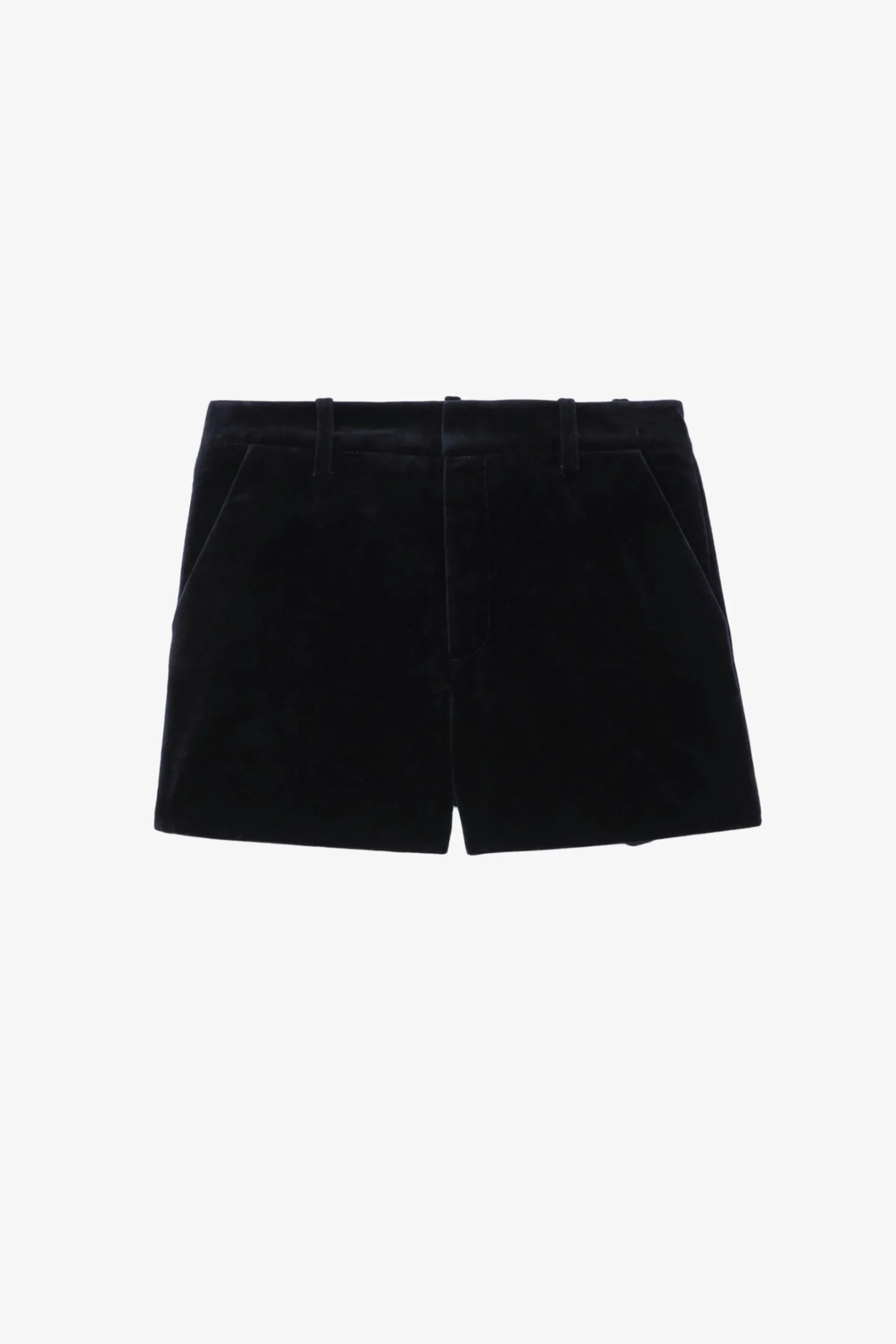 Costumes^Zadig & Voltaire Short En Velours Rose