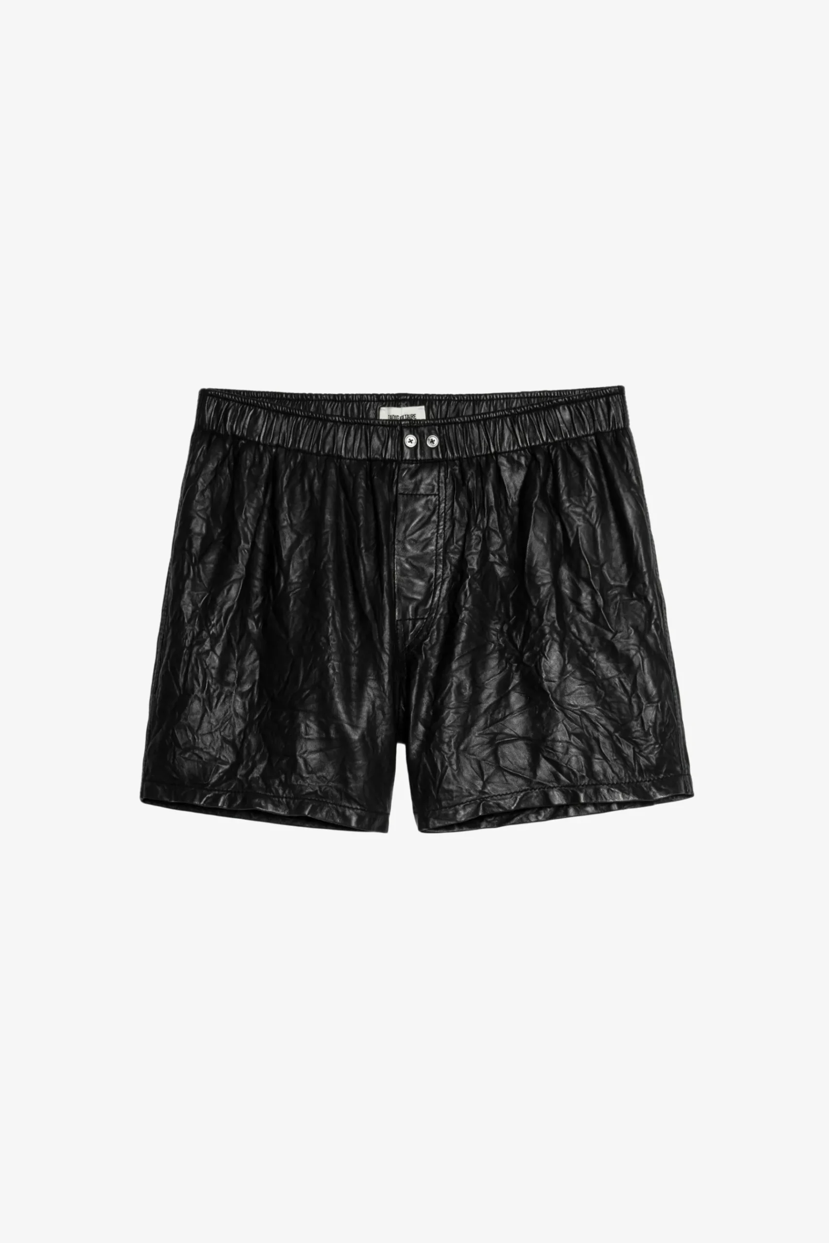 Pantalons Et Shorts^Zadig & Voltaire Short Pax Cuir Froisse