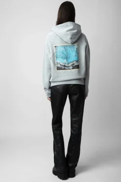 Sweat-Shirts^Zadig & Voltaire Sweat A Capuche A Imprime Photo Georgy Diamante
