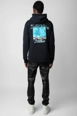 Sweat-Shirts^Zadig & Voltaire Sweat A Capuche A Imprime Photo Sanchi