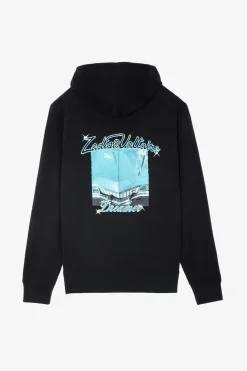 Sweat-Shirts^Zadig & Voltaire Sweat A Capuche A Imprime Photo Sanchi
