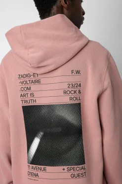 Sweat-Shirts^Zadig & Voltaire Sweat A Capuche A Imprime Photo Sanchi