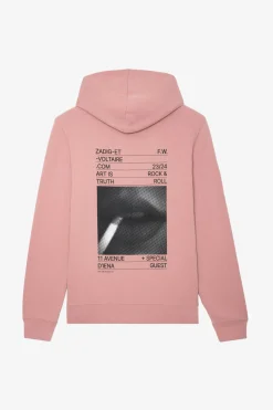 Sweat-Shirts^Zadig & Voltaire Sweat A Capuche A Imprime Photo Sanchi