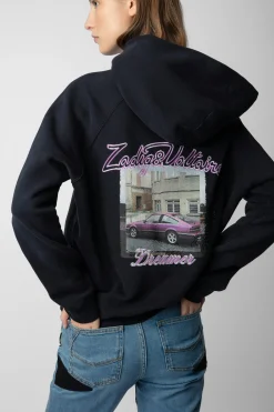 Sweat-Shirts^Zadig & Voltaire Sweat A Capuche Avec Impression Photo Georgy